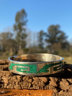 Pulsera de plata Mexicana 925 con esmalte