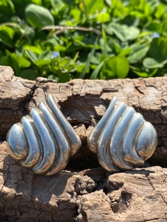 Aros clip en plata 925