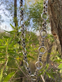 Cadena de plata estilo Belgiorno