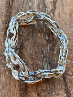 Pulsera de plata 925 eslabón cadena - comprar online