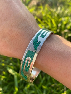 Pulsera de plata Mexicana 925 con esmalte - comprar online
