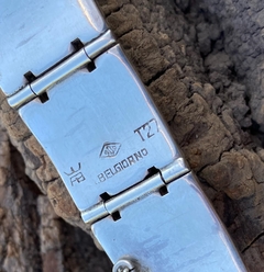 Pulsera BELGIORNO plata 900 con turquesas en internet