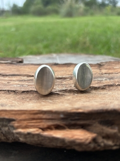 Aros oval plata 900 A. Belgiorno