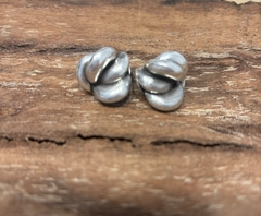 Aros clip plata estilo belgiorno