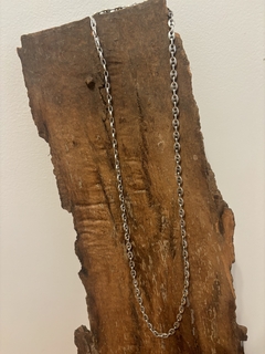Antigua cadena de plata estilo gucci