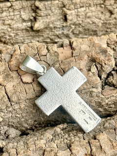 Antigua cruz A. Belgiorno en plata 900 - comprar online