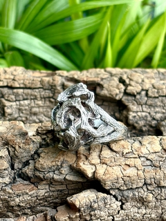 Antiguo anillo retro de plata - comprar online