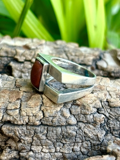 Anillo de plata con piedra - comprar online