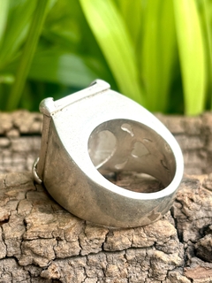 Anillo de plata con cristal Swarovski - comprar online