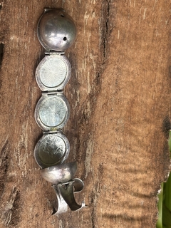 Antiguo dije relicario 4 fotos de plata - comprar online
