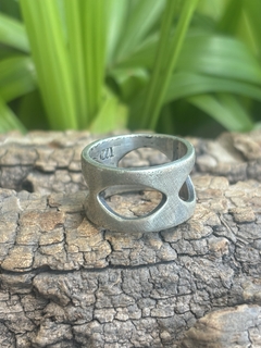 Antiguo anillo belgiorno plata 900