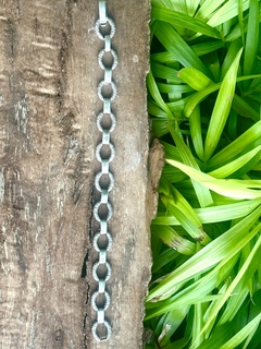 Antigua pulsera de plata