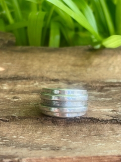 Antiguo anillo Belgiorno plata 900