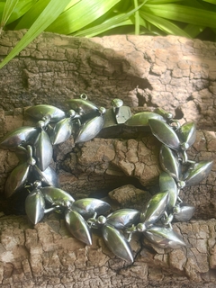 Pulsera de plata estilo Belgiorno