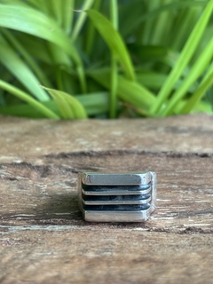 Antiguo anillo Belgiorno plata 900