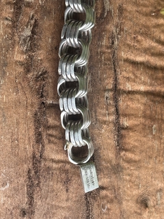 Antigua pulsera plata 900 Belgiorno maciza en internet