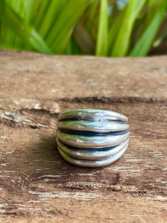 Antiguo anillo A. Belgiorno plata 900