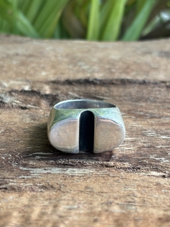 Antiguo anillo A. Belgiorno plata 900