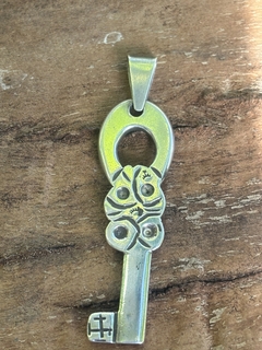 Antiguo dije llave A. Belgiorno plata 900 - comprar online