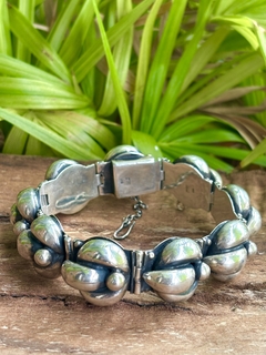 Antigua pulsera de plata estilo Belgiorno Bananitas