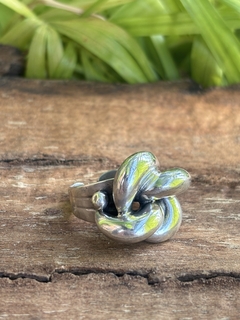 Antiguo anillo A. Belgiorno Bananitas plata 900 - comprar online