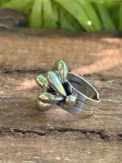 Antiguo anillo A. Belgiorno Bananitas plata 900 - comprar online