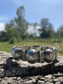 Pulsera de plata 900 ABelgiorno media esfera