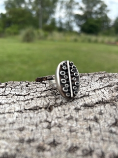 Anillo de plata 900 decada 70 - comprar online