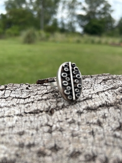 Anillo de plata 900 decada 70 en internet