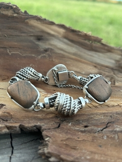 Pulsera de plata 900 A Belgiorno coleccion exclusiva