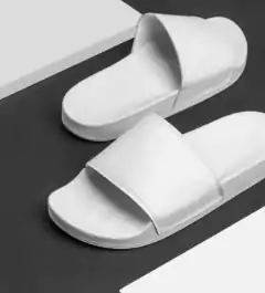 Ojotas Kabronas Unisex Blanco en internet