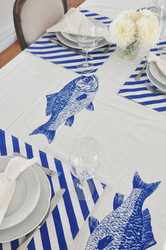 Mantel Irina Azul Klein - Hicken Home