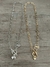 Collar Zara virgen plateado