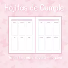 Imagen de Agenda Semanal 2026 Lila