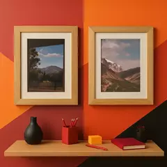Cuadro de Madera Natural 18x23 - Fábrica de Fotocopias