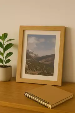 Cuadro de Madera Natural 23Cm x 33Cm en internet