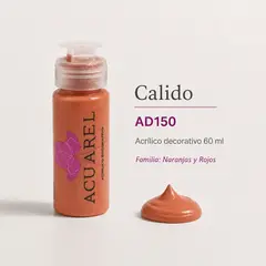 Acrilicos Acuarel 60 ml - Naranjas y Rojos - Fábrica de Fotocopias