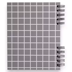 Cuaderno A5 Corazón a cuadritos - Fábrica de Fotocopias