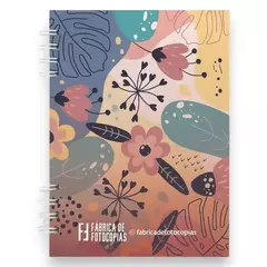 Cuaderno A5 Floral Indie - Fábrica de Fotocopias