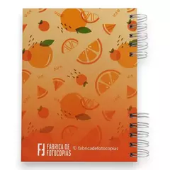 Cuaderno A5 Orange Vibes - Fábrica de Fotocopias