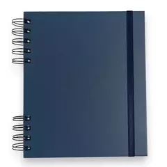 Cuaderno A5 Mate Azul Liso en internet