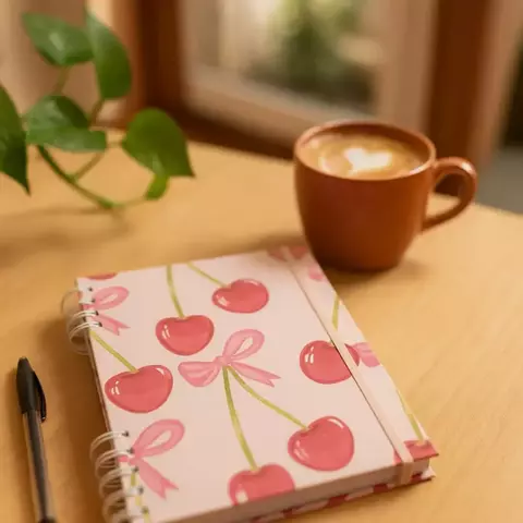 Cuaderno A5 Mate Cerezas Mood - comprar online