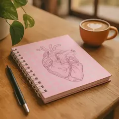 Cuaderno A5 Corazón Pixel - comprar online