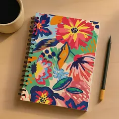 Cuaderno A5 Explosión Floral - comprar online