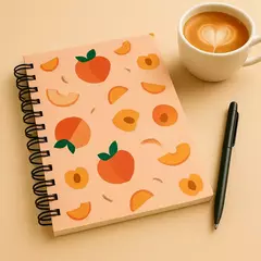 Cuaderno A5 Durazno Sweet - comprar online