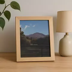Cuadro de Madera Natural 28Cm x 38Cm - Fábrica de Fotocopias