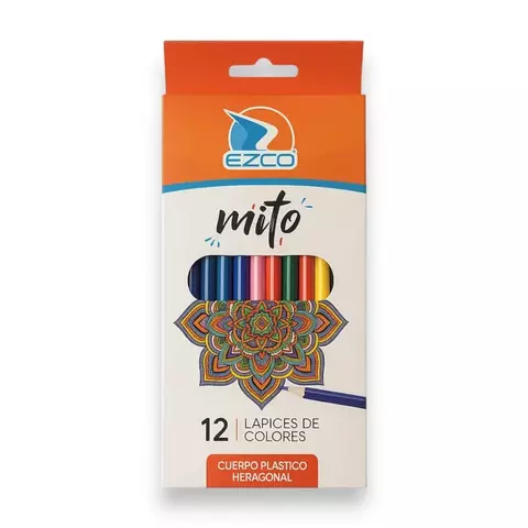 Lápices de Colores Ezco Mito x12 - comprar online