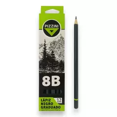Lápices Pizzini Negros Graduados - comprar online