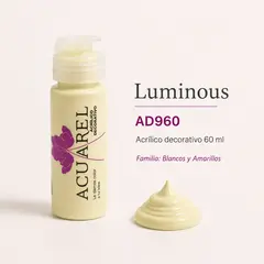 Acrilicos Acuarel 60 ml - Familia Blancos y Amarillos - tienda online