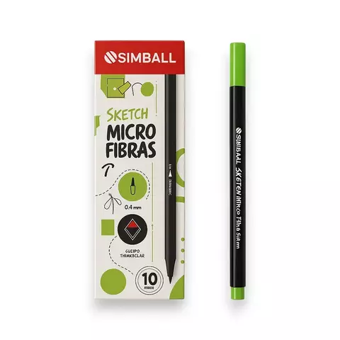 Microfibra Simball Sketch Verde